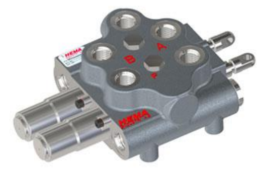 Клапан погрузчика (60 л/мин) HEMA MV055 Клапана впускные и выпускные