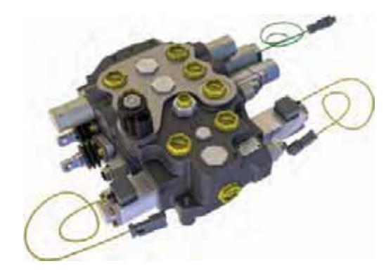 Клапан погрузчика (180 л/мин) HEMA MV0181 Клапана впускные и выпускные