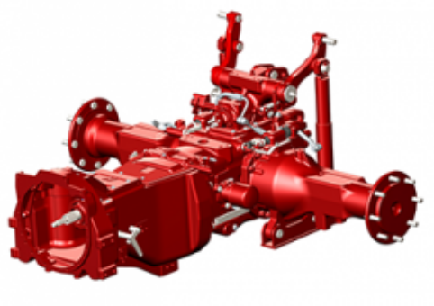 Трансмиссия тракторная макс. мощность двигателя 90-110 HP HEMA H100.110 Крепление двигателя